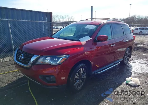 2018 Nissan Pathfinder Sv from USA, damaged, VIN 5N1DR2MN1JC642330